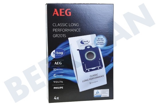 AEG Aspiradora GR201S S-Bag Classic Long Performance Dust bag
