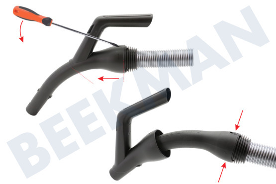 Siemens Aspiradora 577354, 00577354 Empuñadura de pistola Con asa adicional