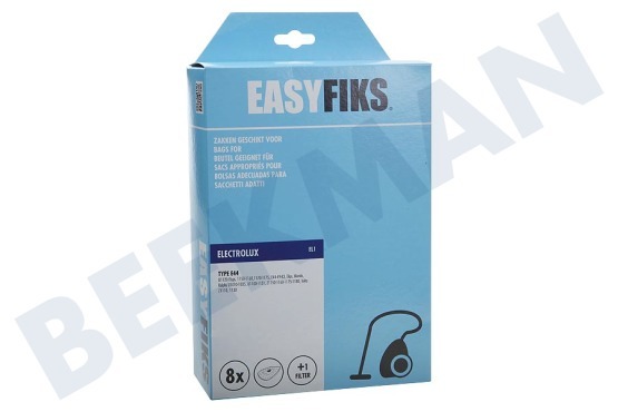 Easyfiks Aspiradora Bolsa aspirador E44 Micro Polar 8 piezas