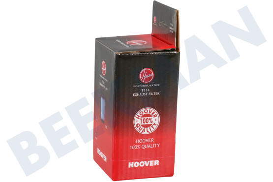Hoover Aspiradora 35601872 T114 Filtro de escape