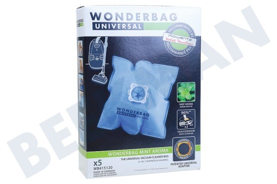 Calor Aspiradora WB415120 Sabor menta Wonderbag