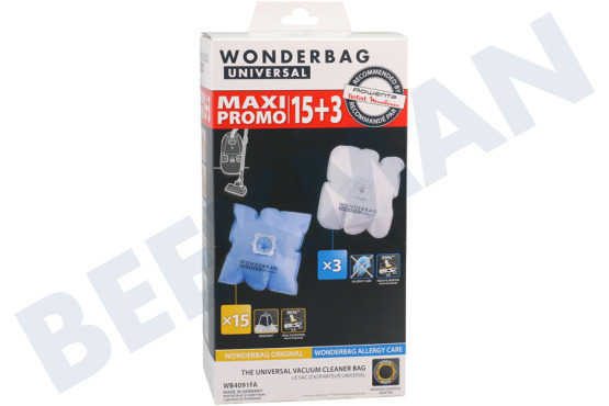 Rowenta  WB4091FA Bolsa aspirador Promoción Wonderbag Original Maxi