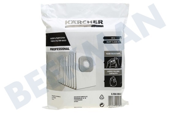 Karcher Aspiradora 6.904-084.0 bolsas de polvo paño grueso y suave
