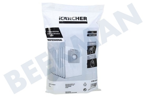 Karcher Aspiradora 6.904-335.0 Bolsas de polvo de lana