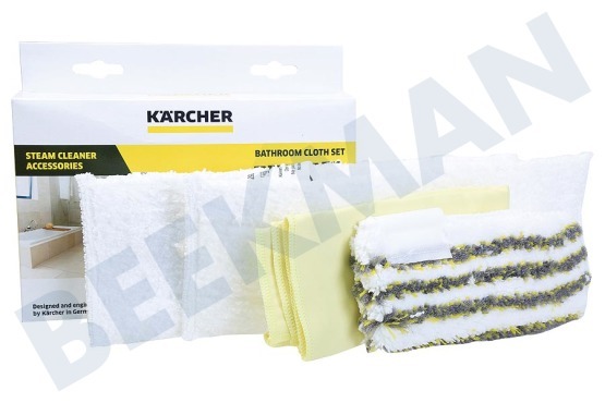 Karcher  2.863-266.0 Juego de toallas de microfibra EasyFix para baño