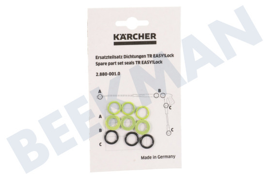 Karcher Alta presión 2.880-001.0 O-Ring Set