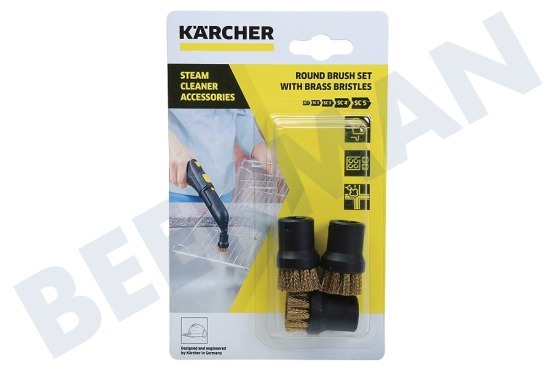 Karcher  2.863-061.0 Cepillo de latón (3 piezas)