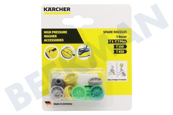 Karcher Alta presión 2.644-081.0 conjunto de reemplazo de la boquilla universal