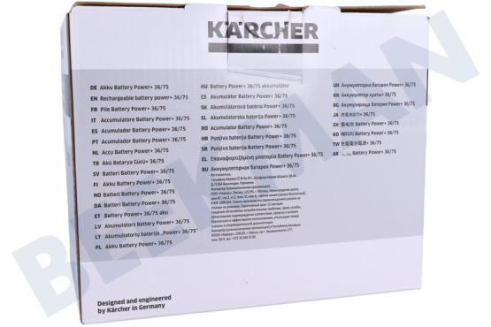 Karcher Alta presión 2.445-043.0 Batería