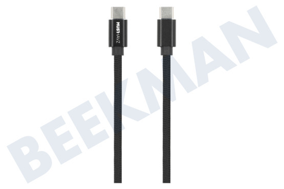 Musthavz  MHCABMSCUSBCBLK Musthavz Cable USB-C Magnetic Wire Stylecolor, negro