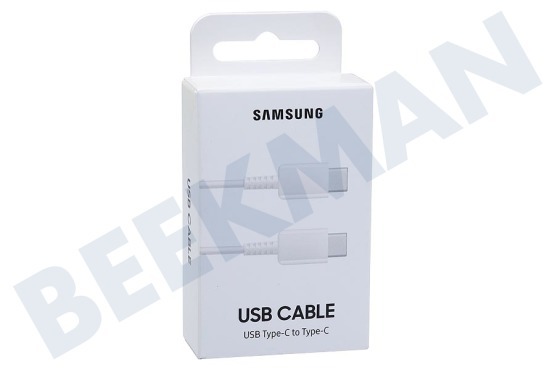 Samsung  EP-DA705BWEGWW Cable USB-C a USB-C, 1 metro, blanco