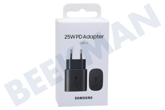 Samsung  EP-TA800NBEGEU Adaptador de viaje Samsung USB-C, negro