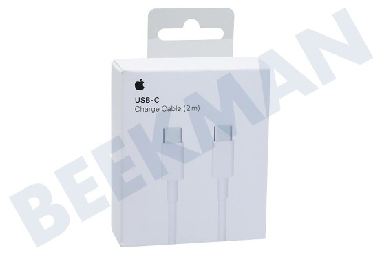 Apple  MLL82ZM/A Cable de carga USB-C de Apple, 2 metros, blanco