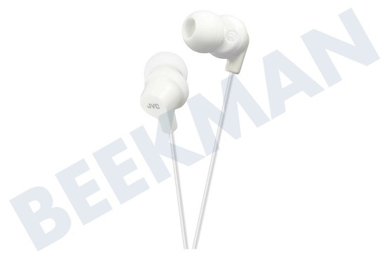 JVC  HA-FX10-W-E En la oreja los auriculares blancos