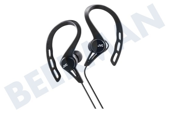 JVC  HA-ECX20-B-E En Oído Deportes earclip Auriculares Negro