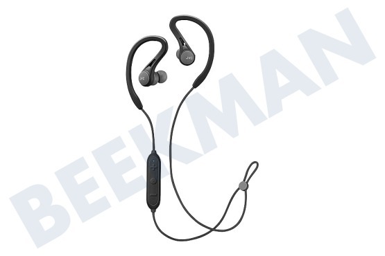JVC  HA-EC25W-BU Auriculares deportivos inalámbricos, negros