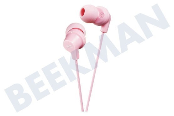 JVC  HA-FX10-LP-E Auriculares estéreo en la oreja Potente rosa claro sonido