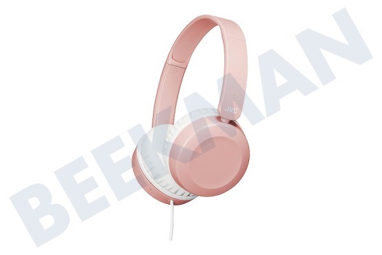 JVC  HA-S31M-P Potentes auriculares de sonido de color rosa