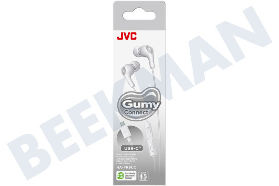 JVC  HA-FR9UC-W-U Gumy Connect USB-C Blanco