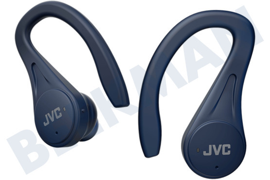 JVC  HA-EC25T Verdadero fitness inalámbrico, azul