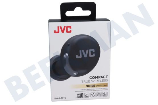 JVC  HA-A30T2 Audífonos True Wireless compactos, negros