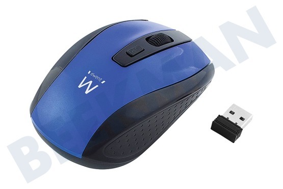 Ewent  EW3238 Wireless Mouse 1600 DPI Azul