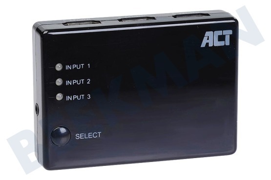 ACT  AC7845 Conmutador HDMI 4K 3x1
