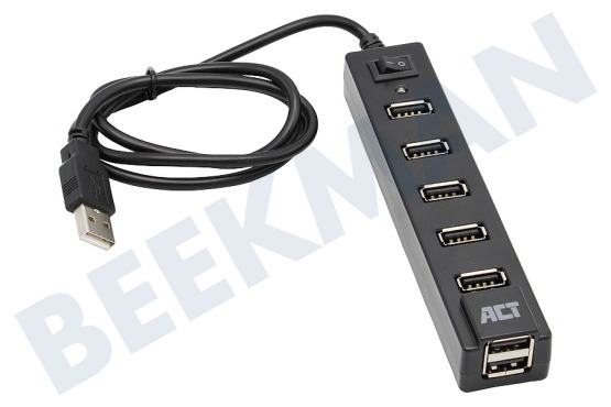 ACT  AC6215 Hub USB de 7 puertos