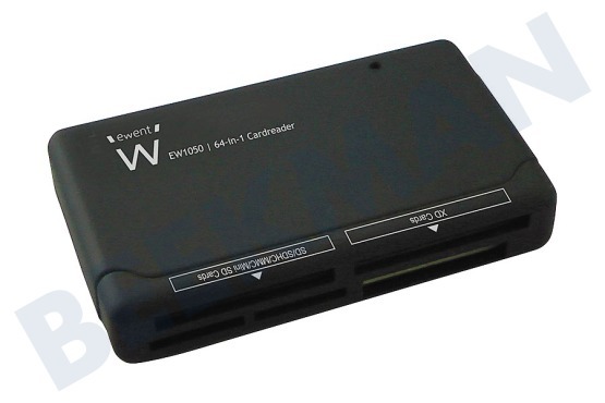 Ewent  EW1050 Lector de tarjetas 64 en 1 USB 2.0