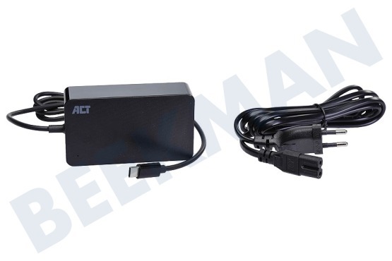 ACT  AC2005 Cargador de portátil USB tipo C con perfiles de suministro de energía de 65 vatios