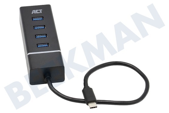 ACT  AC6415 Hub de 4 puertos USB 3.1 Gen1 (USB 3.0) tipo C