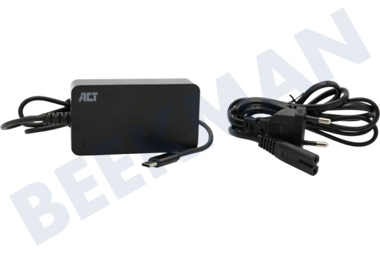 ACT  AC2000 Cargador de portátil USB-C con perfiles Power Delivery de 45 vatios