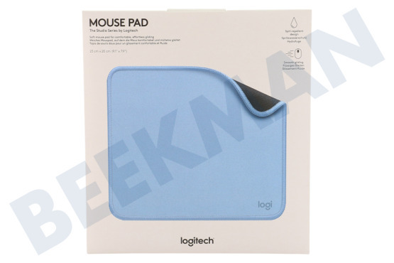 Logitech  956-000051 Alfombrilla Serie de estudio, azul