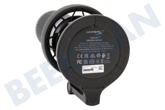 HyperX  4P5E2AA Micrófono DuoCast Negro