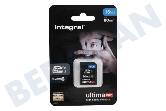 Integral  Memory card Clase 10 80 MB/s