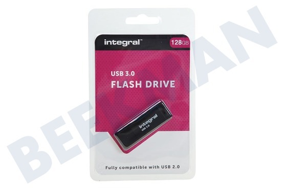 Integral  Memory stick Memoria USB de 128 GB Negra