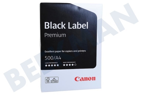 Universeel  Papel Papel de copia Black Label Premium 500 hojas