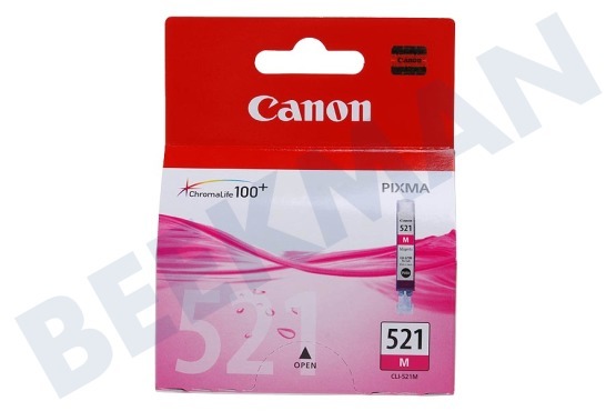 Canon Impresora Canon Cartucho de tinta CLI 521 Magenta