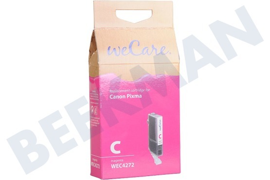 Wecare Impresora Canon Cartucho de tinta CLI 521 Magenta