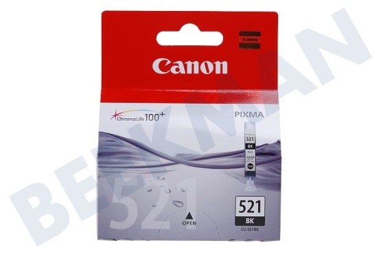 Canon Impresora Canon Cartucho de tinta CLI 521 Negro