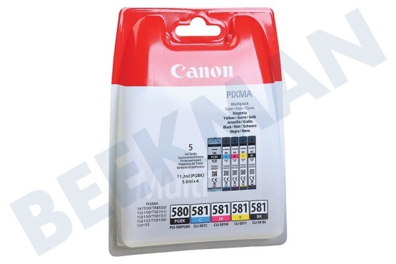 Canon  2078C005 Canon PGI-580 / CLI-581 Multipack