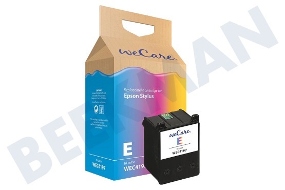 Wecare Impresora Epson Cartucho de tinta Color (con chip) 3x