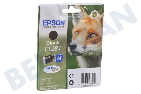 Epson Impresora Epson Cartucho de tinta T1281 Negro