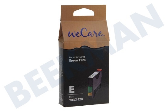 Wecare Impresora Epson Cartucho de tinta T1281 Negro
