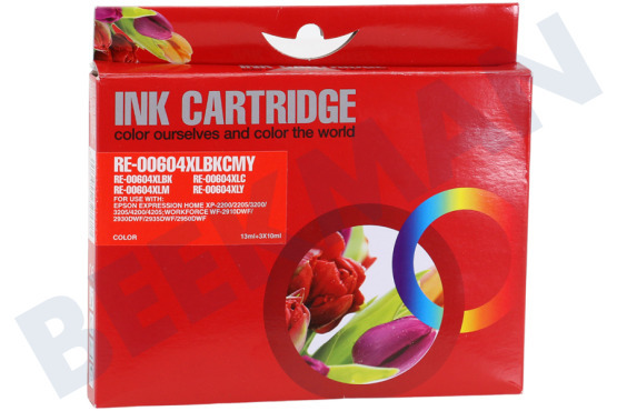 Alternatief  Cartucho de tinta 604 XL Paquete múltiple BK/C/M/Y