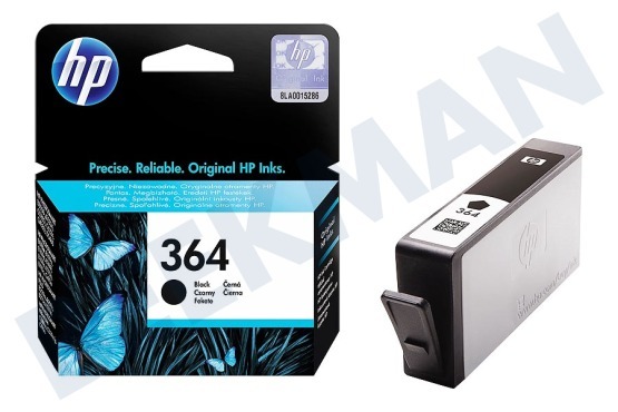 HP Hewlett-Packard Impresora HP HP 364 Black Cartucho de tinta 364 negro
