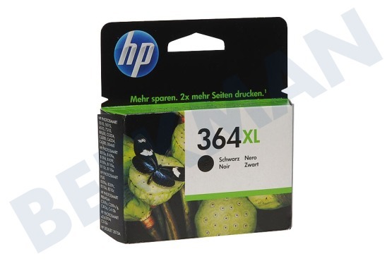 HP Hewlett-Packard Impresora HP HP 364 Xl Black Cartucho de tinta 364XL Negro