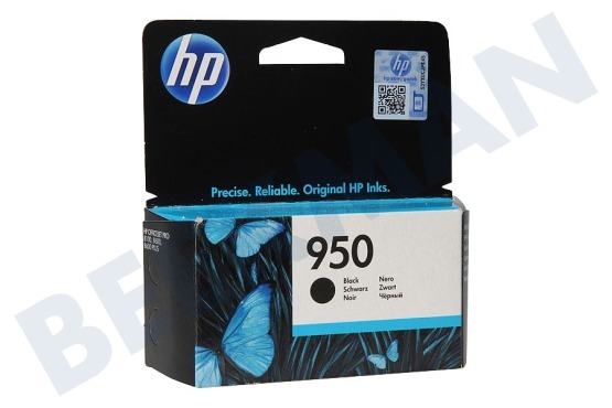 HP Hewlett-Packard  HP 950 Black Cartucho de tinta 950 negro