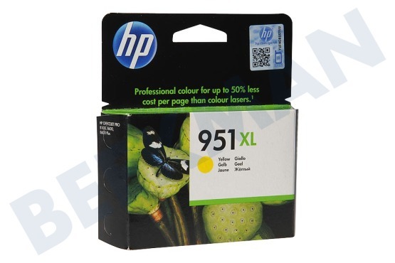 HP Hewlett-Packard  HP 951 XL Yellow Cartucho de tinta 951XL Amarillo