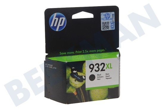 HP Hewlett-Packard  HP 932 XL Black Cartucho de tinta 932XL Negro